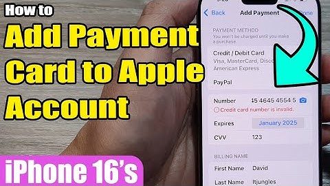 💳 How to Add Payment Card to Apple Account on iPhone 16/16 Pro Max 📱 | iOS 18