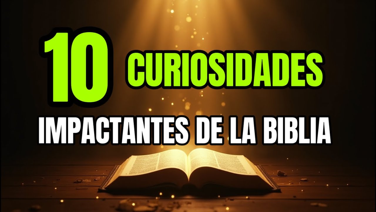 🔟 CURIOSIDADES SORPRENDENTES de la BIBLIA que NO CONOCÍAS | Datos ...