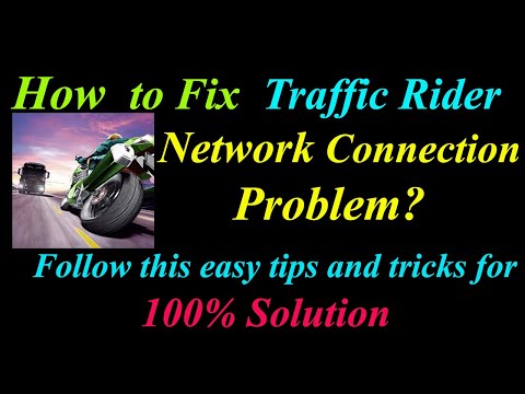 How to Fix Traffic Rider App Network Connection Problem in Android  | App Internet Connection Error