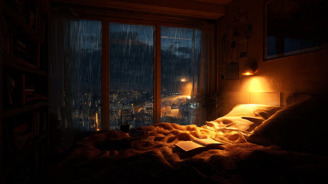 Deep Focus White Noise: Loud Rain on Tin Roof for ADHD & Concentration ...