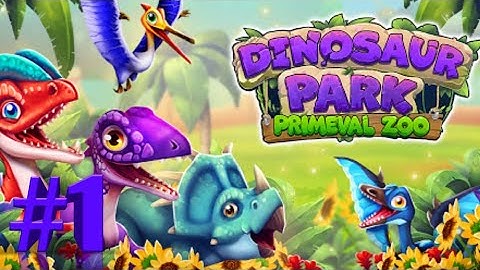 Dinosaur Park - Primeval Zoo | Walkthrough | #1 Early Acess