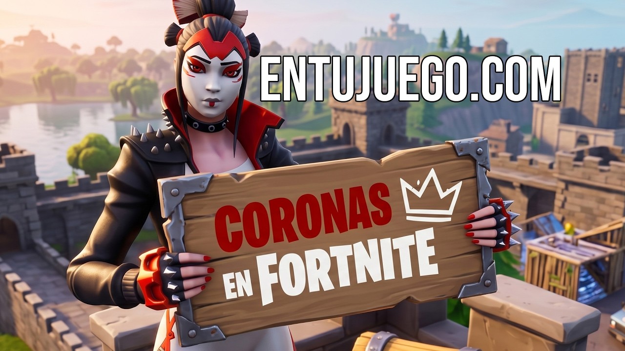 Como hacer coronas en Fortnite RAPIDO!!