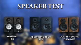 Perbandingan suara speaker Yamaha HS5, Recording Tech RT5 & Dolphin Sound DS5A mk 5
