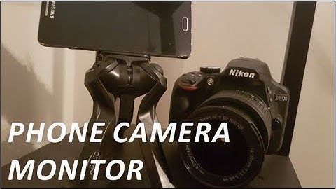 HOW TO: Use Your Phone as a DSLR & Camera Monitor!