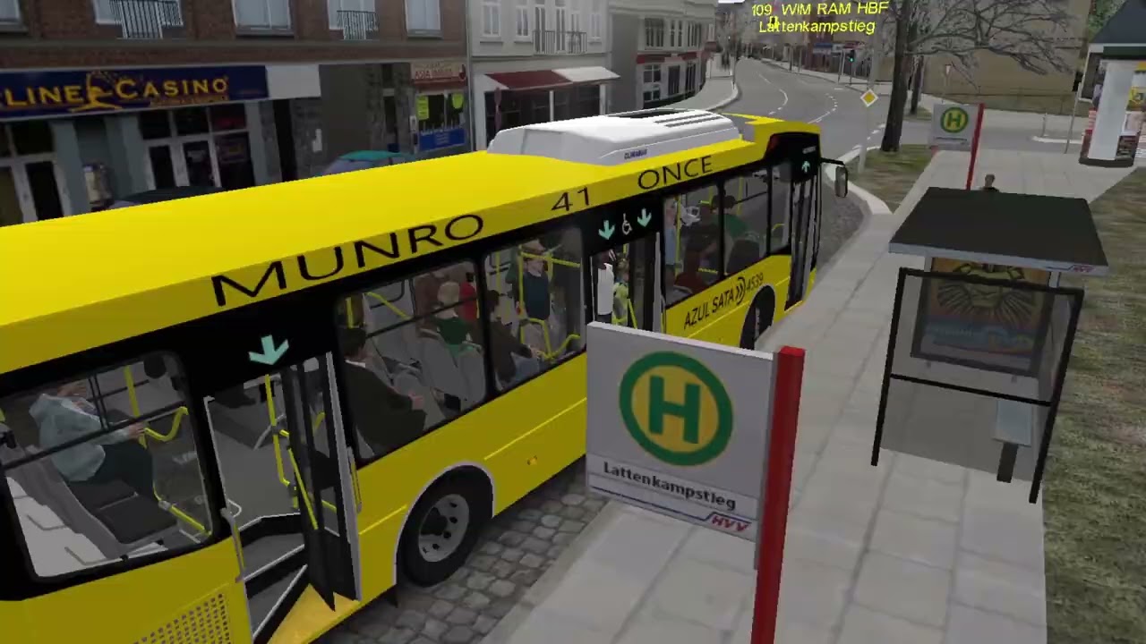 Omsi 2 Novobus citta  Ventanas Invertidas Linea 41 Interno 4539