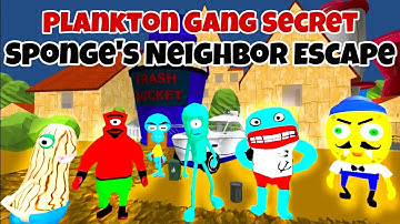 Plankton Gang Secret. Sponge