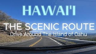 THE SCENIC ROUTE | Drive around OAHU, HAWAII! #driving #nature #hawaii #oahu #roadtrip #viral