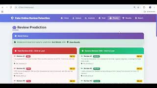 Fake Online Review Detection Using Machine Learning | Python AI Machine Learning Project