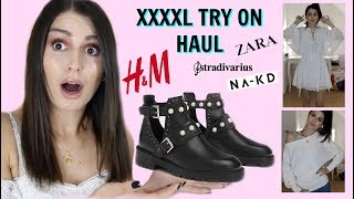 KURZ AUSGERASTET  🤬💸 bei Zara, Na-kd, H&M & Co. l XXXL Try on HAUL