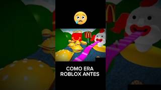 Como Era Roblox Antes