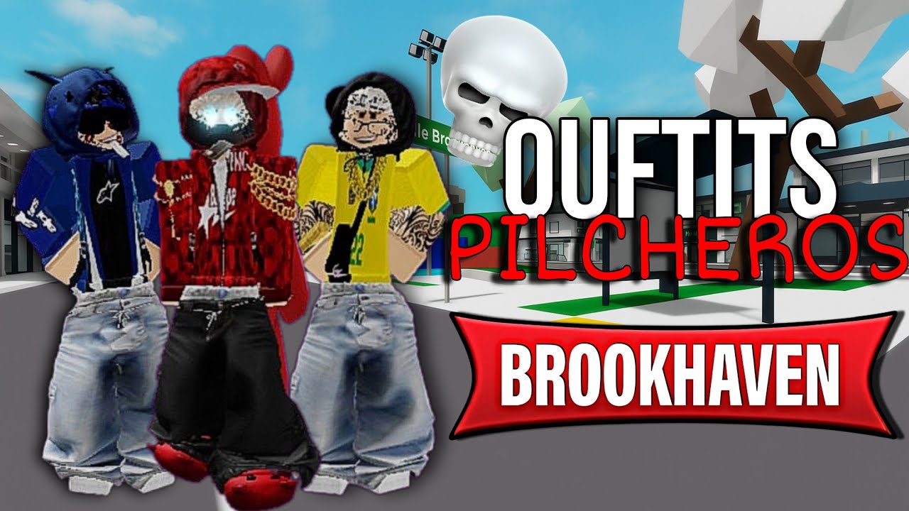 ¡COMO VESTIRSE COMO PILCHERO EN BROOKHAVEN | ID ROBLOX!! 💀🤯