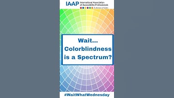 Wait, WHAT?! Colorblindness isn’t just red/green. Designers… this one’s for you. #Accessibility