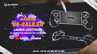 LIVE Replay: GameSir G8 Galileo Mobile Controller Launch Ft. GameSir's 18-Year-Old CEO