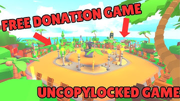 💰 FREE DONATION GAME 💰 (UNCOPYLOCKED) ⏐ ROBLOX STUDIO