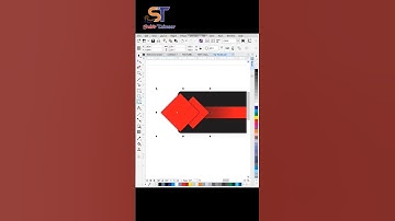 Card Design in CorelDraw | Sabir Taimoor #shorts #designer #graphics #coreldrawtutorials #visiting