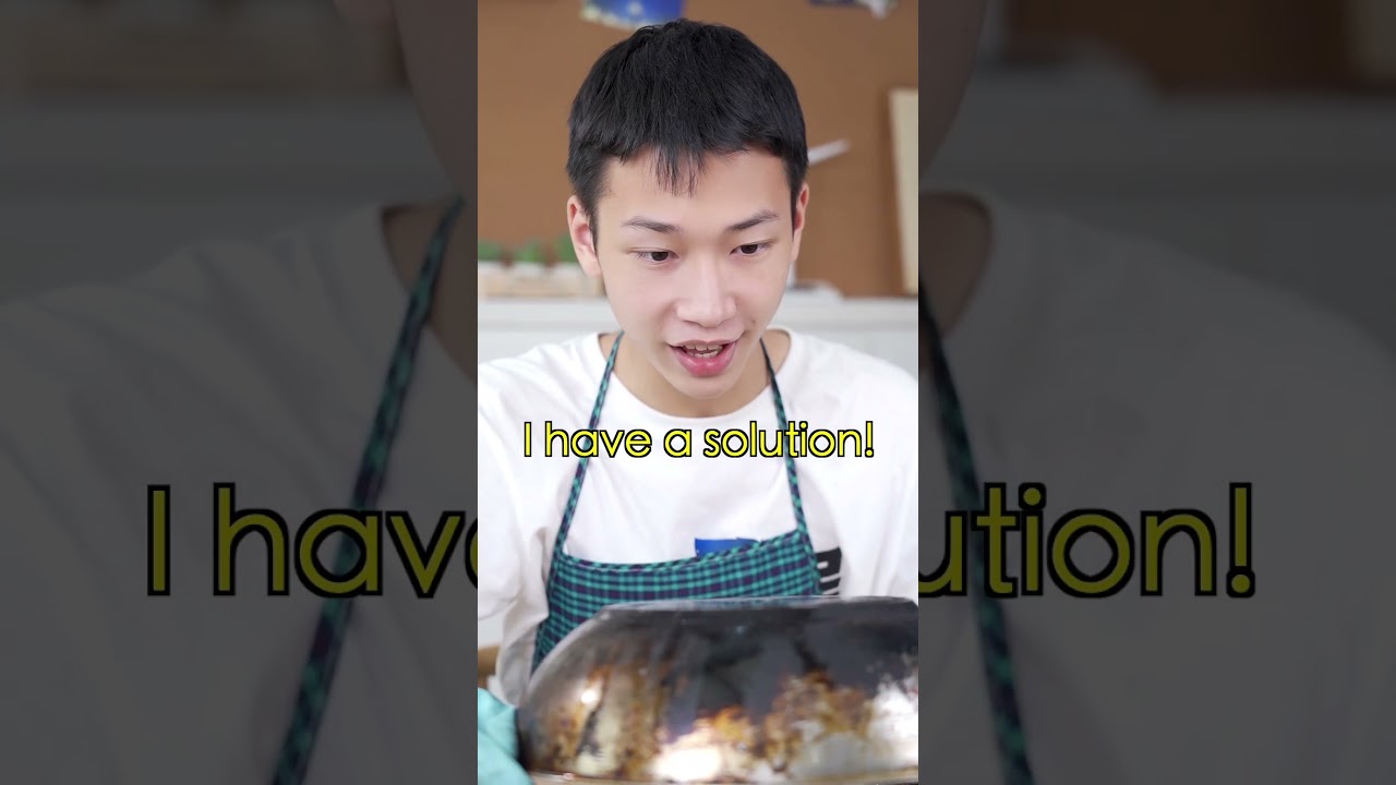 Remove Stubborn Pan Stains in Seconds 🔥 Clean a Burnt Pan Like New❗️ 🍳 [REPO]