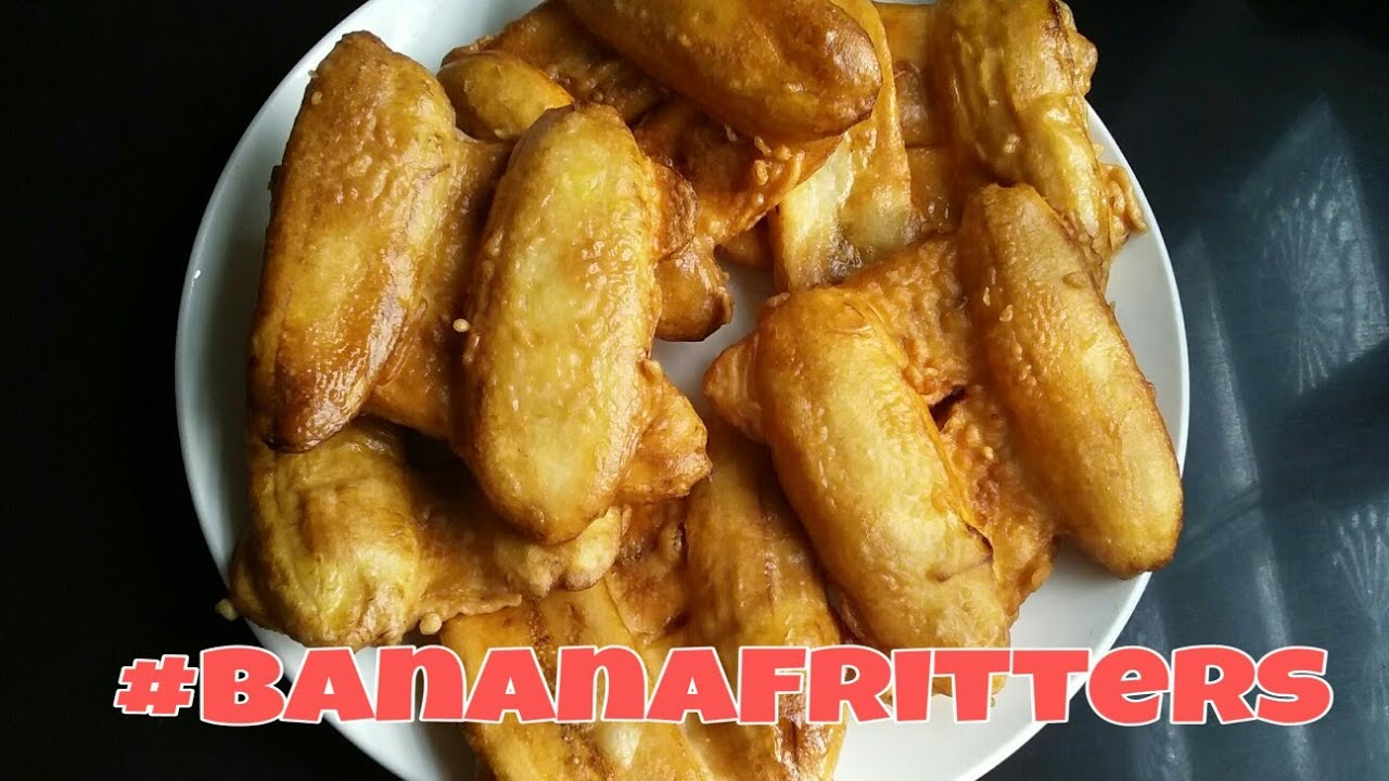 BananaFritters Sinapot How to Make Banana Fritters Using Rice
