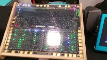 MOnSter 6502 running a game.