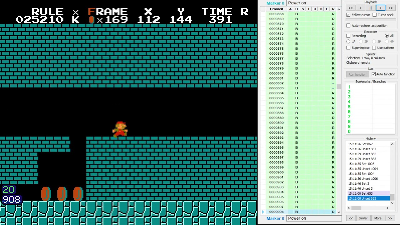 Coinblock Bump R,L,A,R Setup