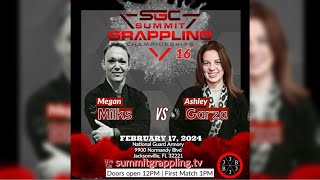 Ashley Garza SGC Summit Grappling 2/17/24