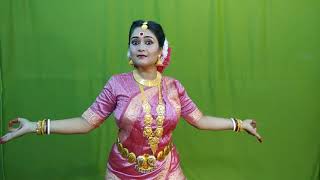 Classical Dance of Bengal, Gaudiya Nritya,Ganesh Bandana,performed by Chandrima Mazumder