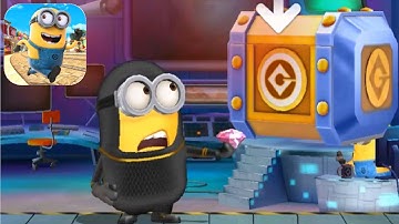 Spy Gru Minion Rush daily challenge Maxed Rank 40 fullscreen gameplay walkthrough iOs / android
