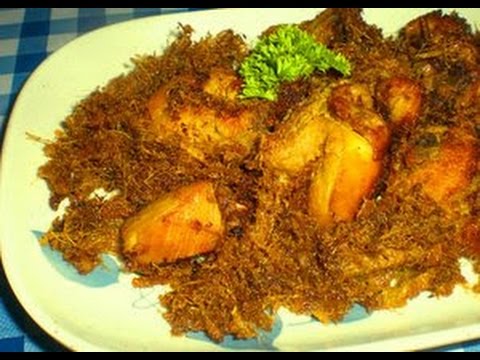 Resep dan Cara Memasak Ayam Goreng Serundeng  Ayam Goreng 