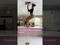 How to climb the pole | pole dancing tutorial for beginners #poledance #poledancing #fit2flaunt