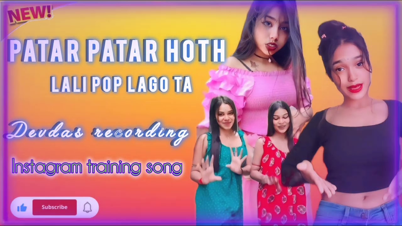 Patar patar hoth lali pop lago ta #Instagram viral#training song 🥵🥵🥶@arluckyraj7767 