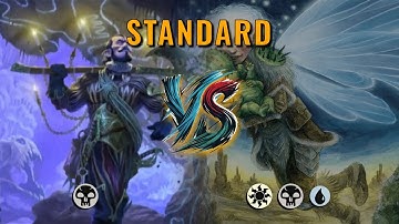 MTG Standard - Mono Black Midrange by Numbskull VS Esper Midrange by d0rothy