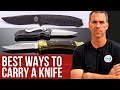 Best ways to carry a knife  jason hanson