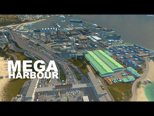 My First MEGA HARBOUR - with Mega Traffic 😩 class=