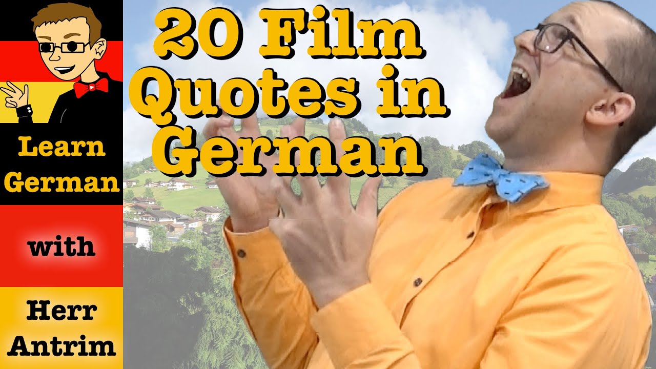 20 Famous Film Quotes in German