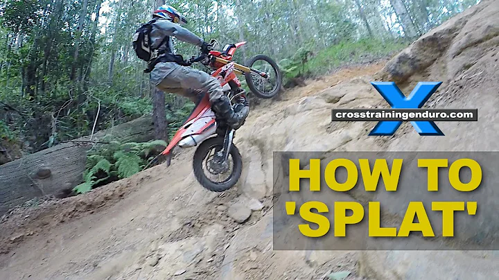 How to 'splat' (or splatter) on a dirt bike︱Cross Training Enduro