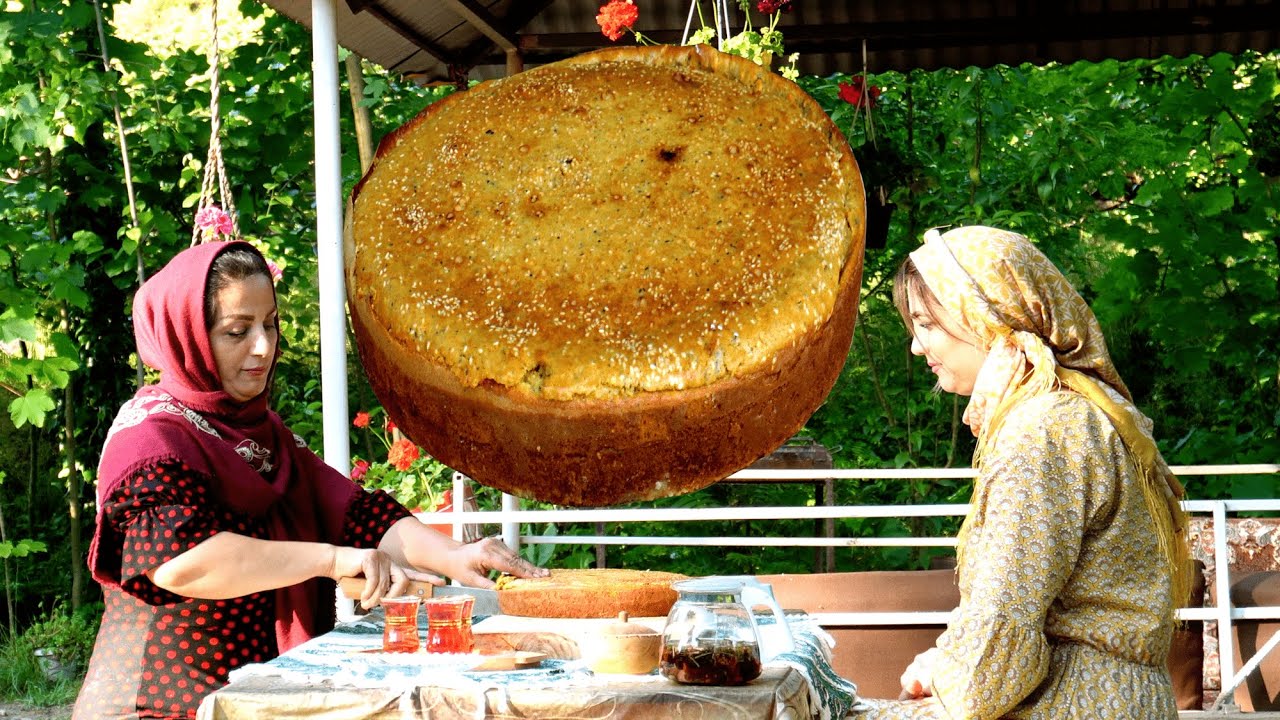 Making Fresh Carrot Cake in the Village | Iran's Village Life