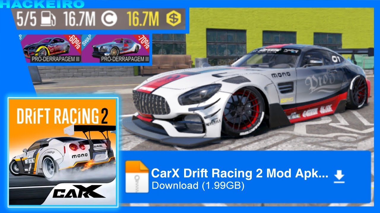 CARX DRIFT RACING 2 APK MOD DINHEIRO INFINITO VERSÃO 1.29.0