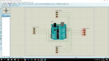 Membuat Rangkaian Lampu Lalu Lintas di Perempatan (Simpang 4) Menggunakan Proteus