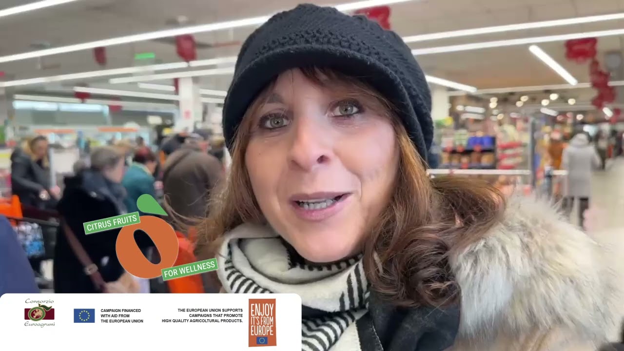 Promozione dedicata all’Arancia Rossa di Sicilia presso il supermercato Conad Superstore a Roma