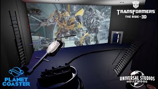 Planet Coaster | USH | Transformers: The Ride - 3D