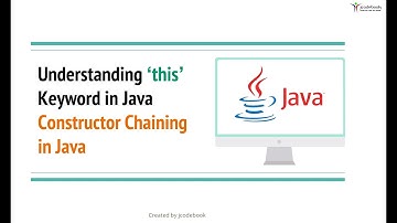 #11.2 Understanding ‘this’ Keyword in Java   Constructor Chaining in Java