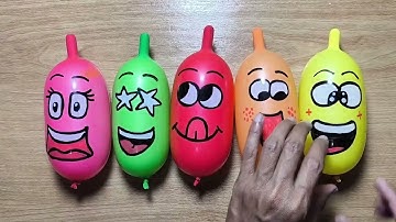 How to Make a Slime on Balloon – Fun Slime Tutorial with Fun Glitter-filled Balloon Pops