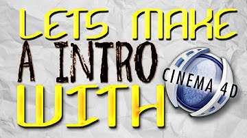 How to make a Simple Intro - Basic setup Using Cinema 4D [Tutorial Part 1]