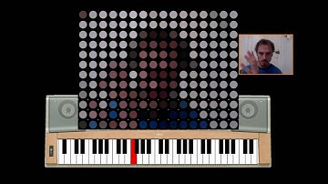 Piano-strike - built in Max/Msp/Jitter