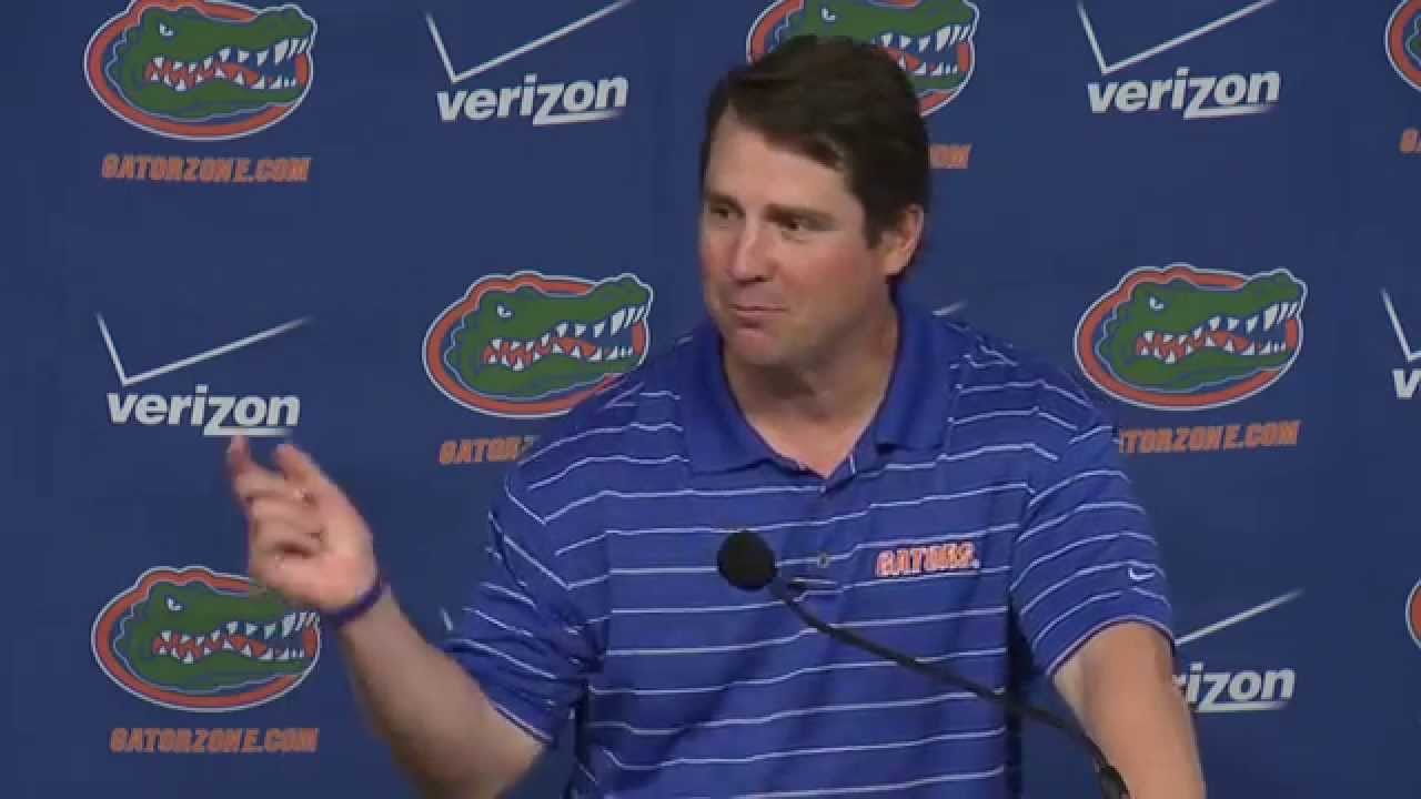 ufr Florida Football Weekly Press Conference 9-1-14