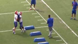 FLORIDA GATORS LINEBACKER DRILL TAPE 2016