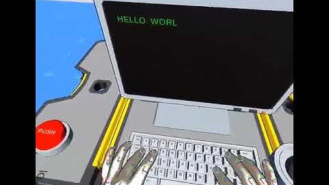 Hand Tracking demonstration on Oculus Quest