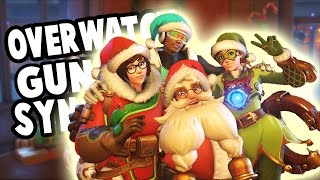 Overwatch Christmas Gun Sync - Deck the Halls