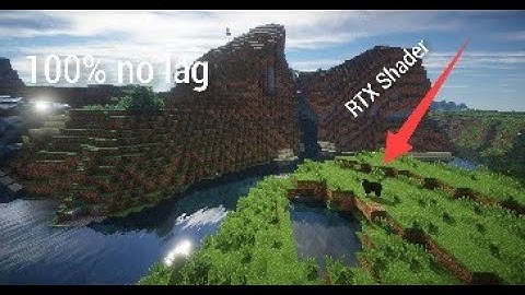 Rtx on?:ESBE shaders mcpe