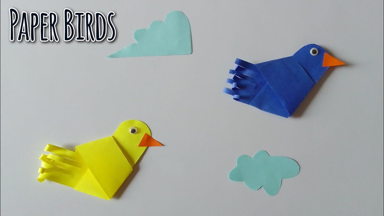 Easy and Lovely Paper Strip Birds