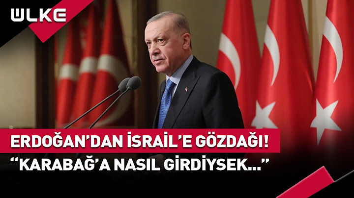 Erdoğan'dan İsrail'e Tarihi Gözdağı! Karabağ'a Nasıl Girdiysek..." #haber
